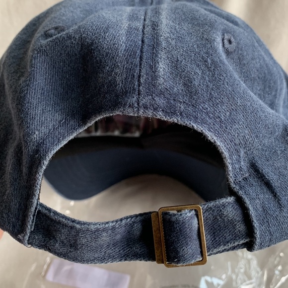 Brand new hat. “I don’t know how to act my age…. Denim blue. Adjustable. - Picture 2 of 2